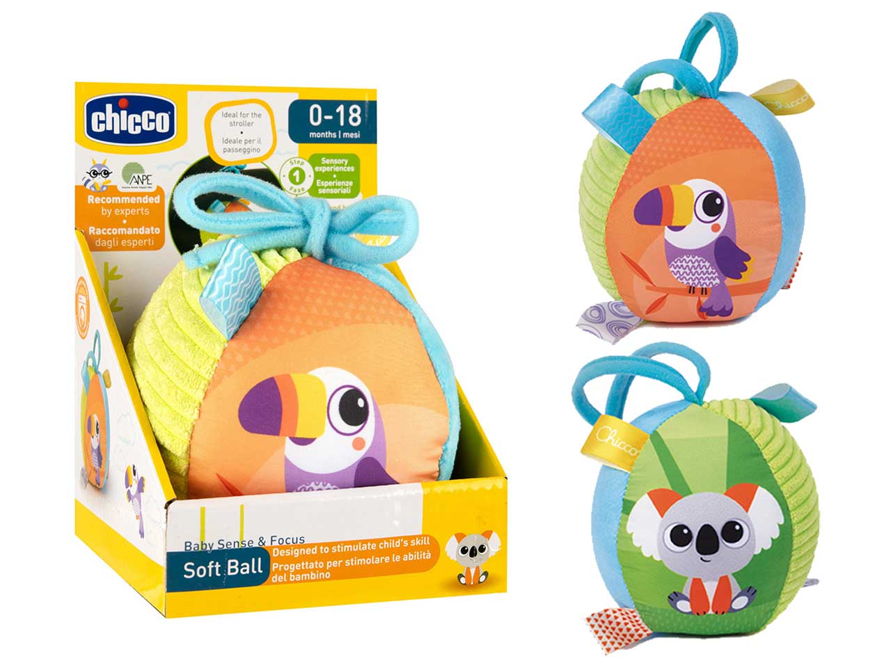 Chicco gioco bsf palla soft new