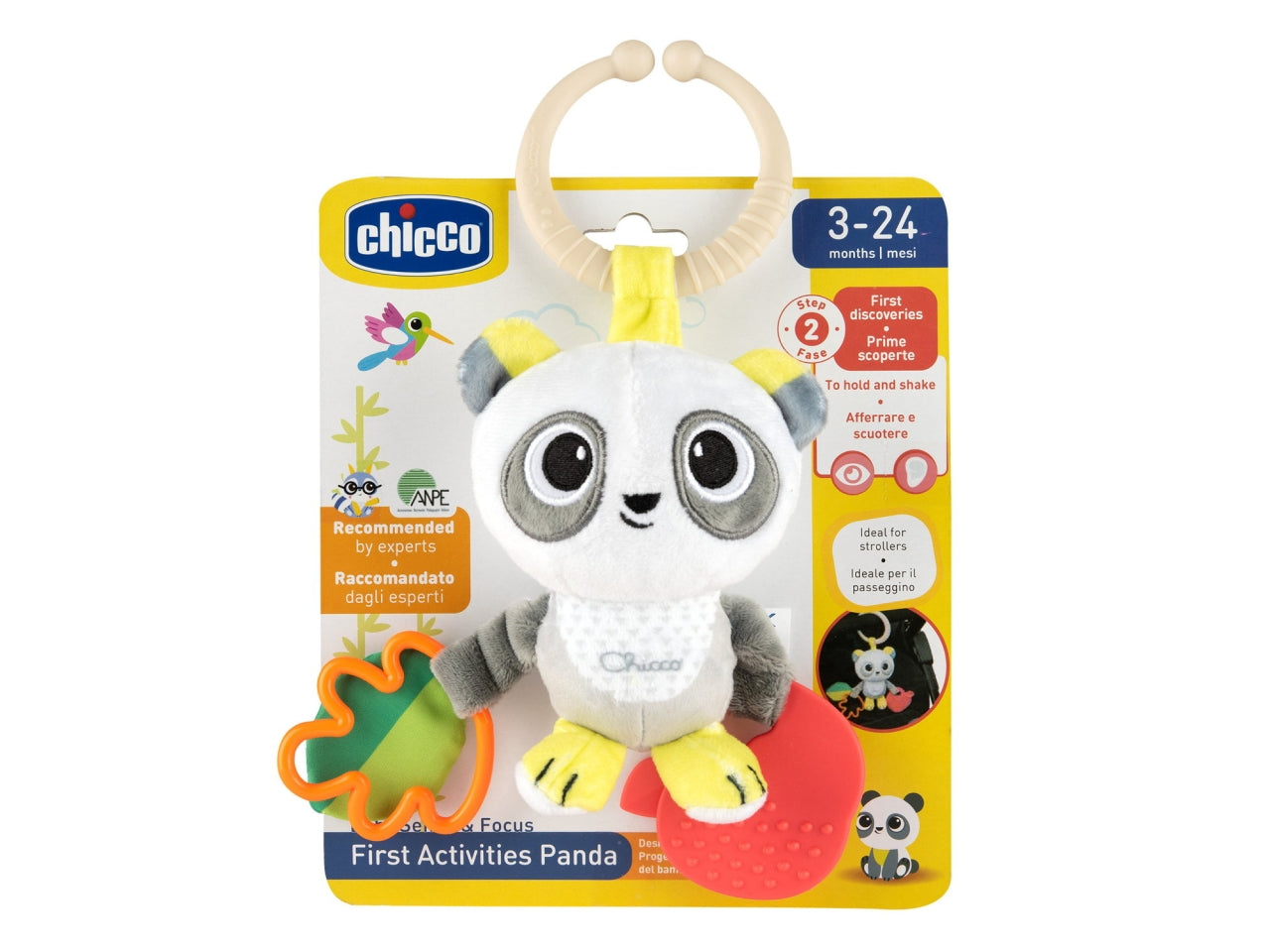 Chicco gioco bsf sonaglino panda prime attivita