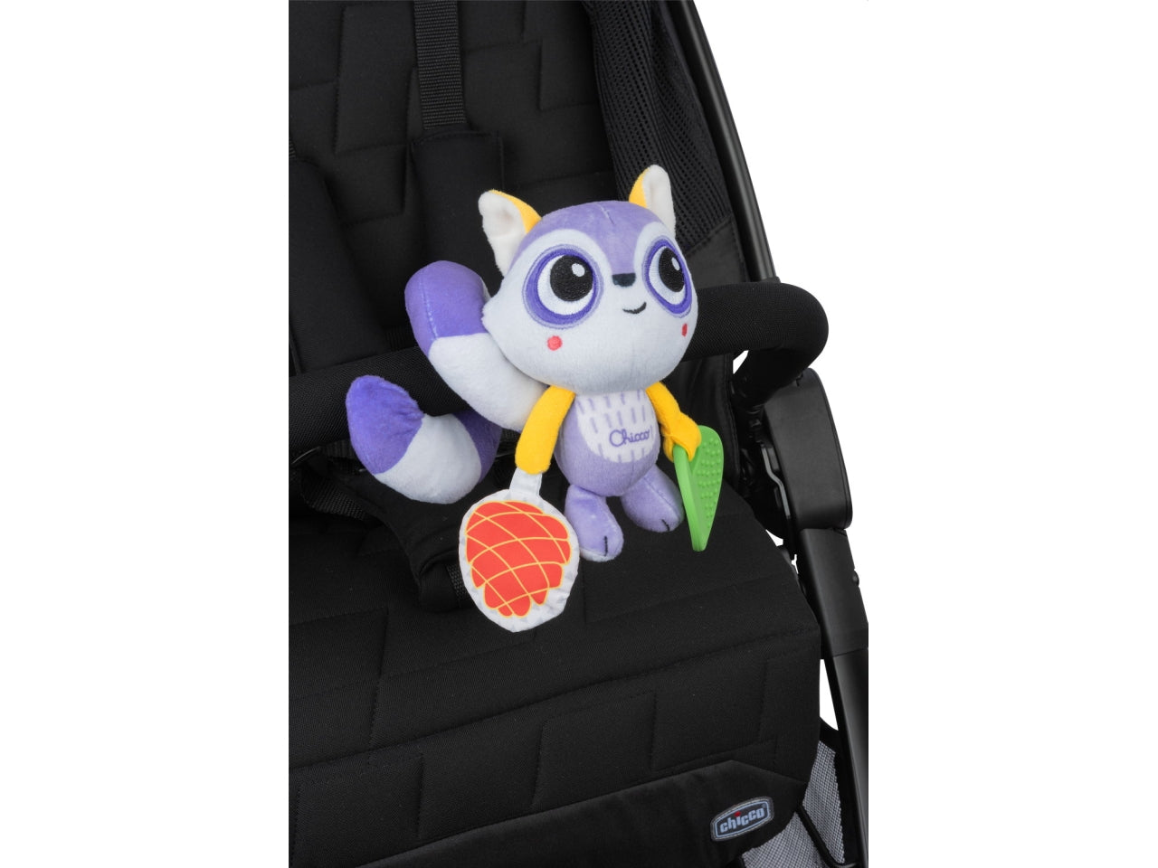 Chicco Procione Portatile Sonaglio con Coda Morbida e Massaggiagengive