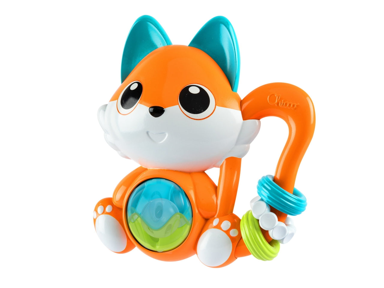 Chicco Sonaglio Musicale A Forma Di Volpe Trillino Elettronico con Suoni