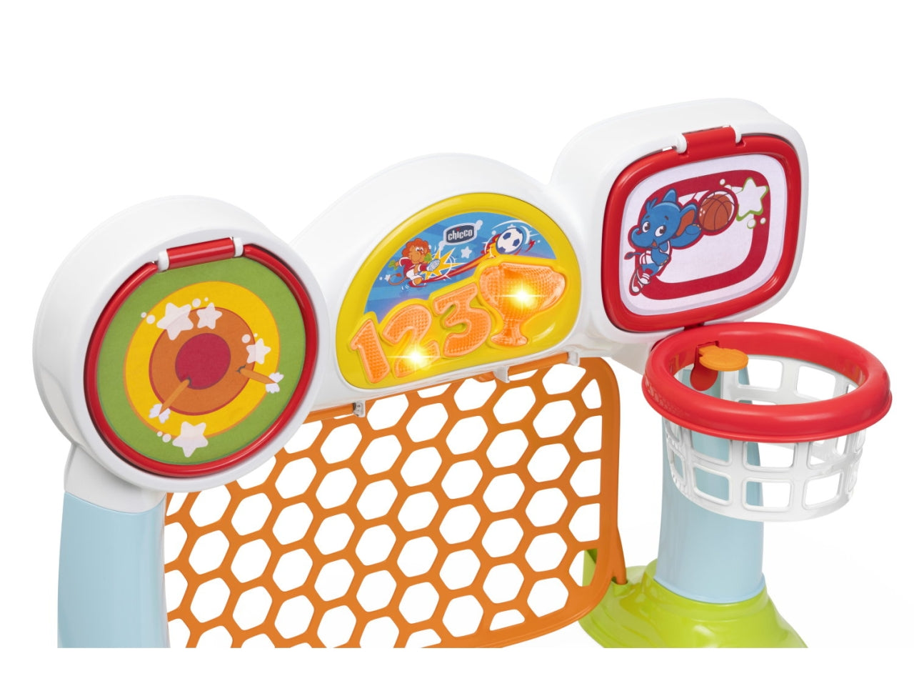 Chicco Multisport League - Multicolor in Plastica, EtÃ  2-5 Anni, Dimensioni 54,8x24,5x43,2 cm