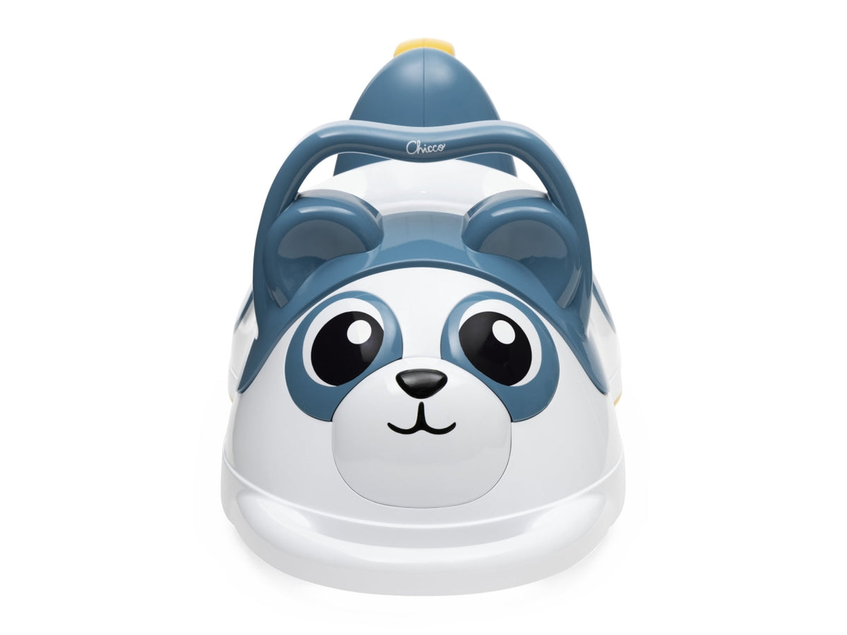 Chicco 3 in 1 Panda - Bianco e Blu in Plastica, EtÃ  18 Mesi-3 Anni, Dimensioni 55x30,6x28 cm $
