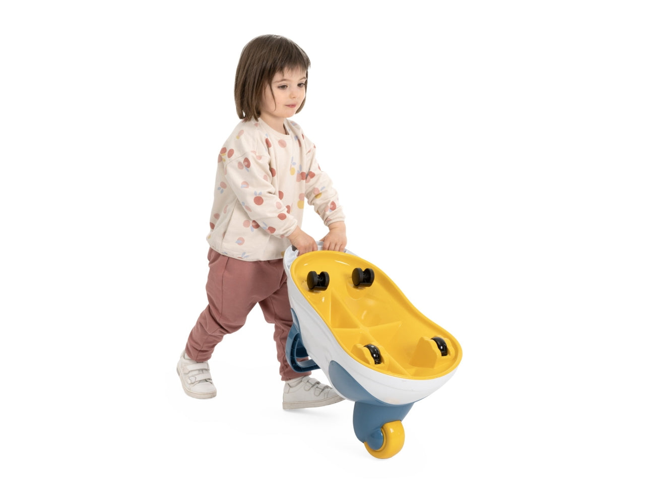 Chicco 3 in 1 Panda - Bianco e Blu in Plastica, EtÃ  18 Mesi-3 Anni, Dimensioni 55x30,6x28 cm