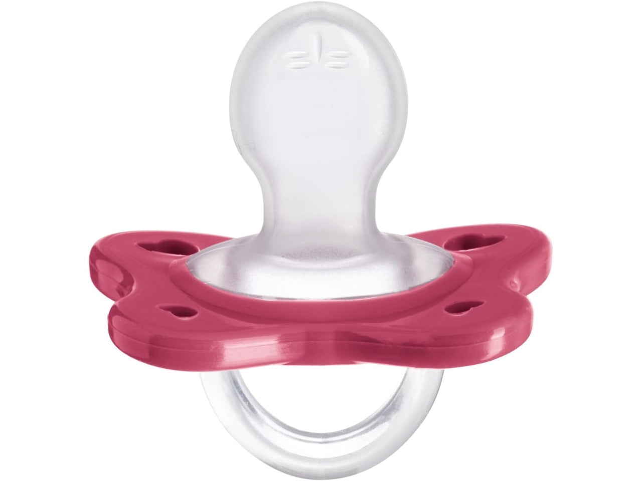 Gommotto ph dual soft rosa 16-36 mesi - confezione da 2 ciuccetti | Chicco