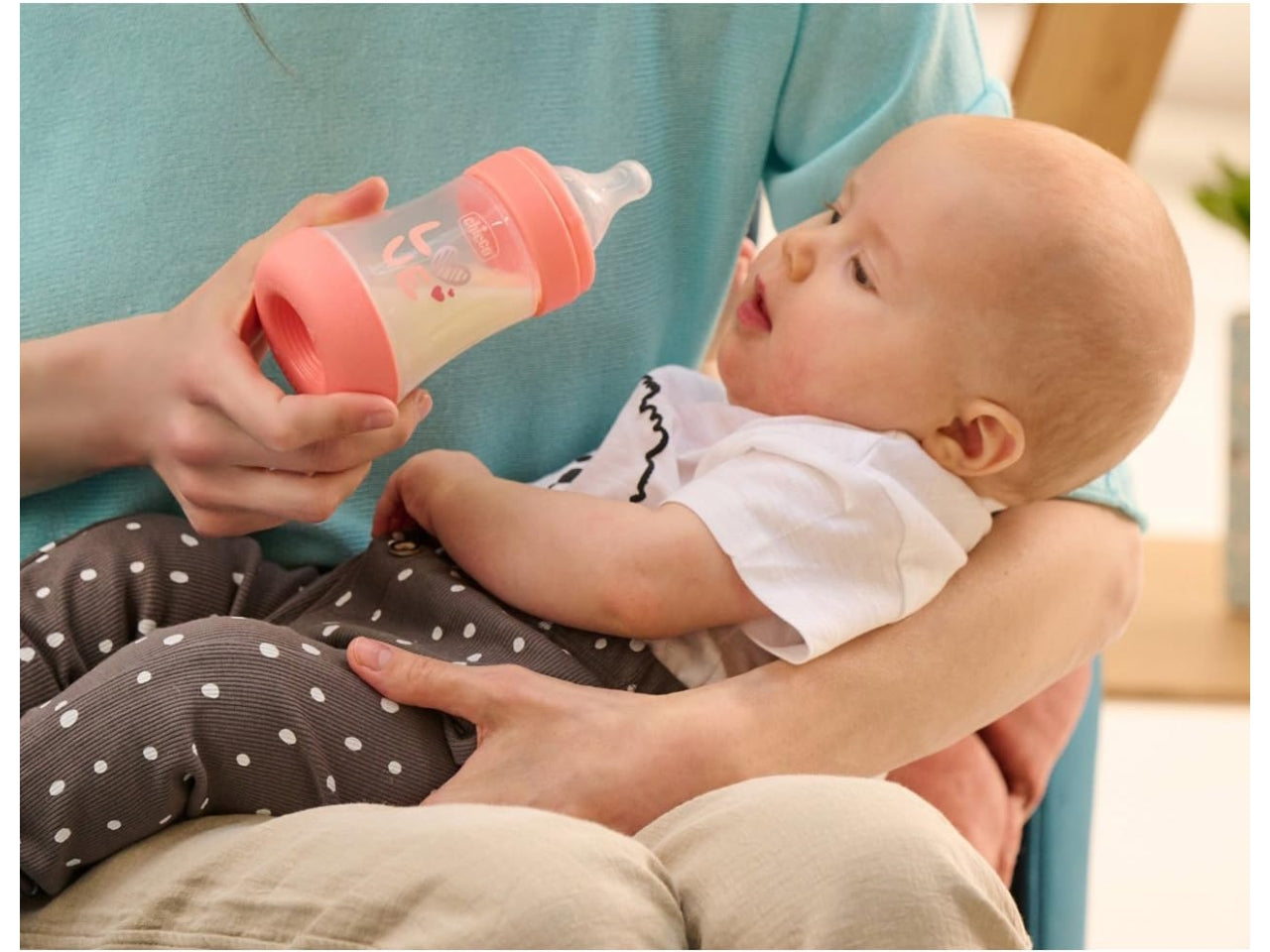 Biberon perfect 5 girl 150 lento silicone, Adatto per 0+ mesi | Chicco