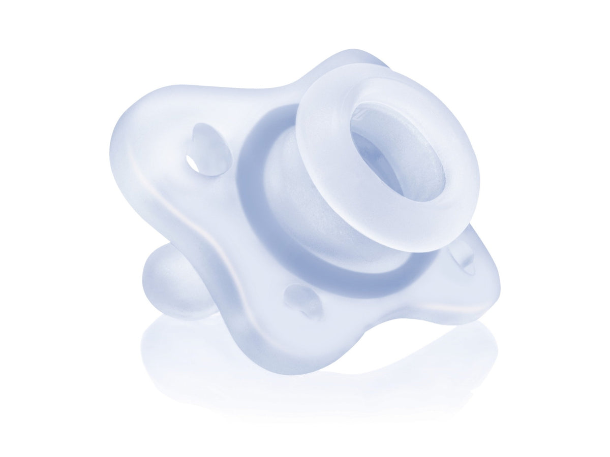 Set di 2 mini gommotti azzurri 0-2m, Adatto per 0-2 mesi | Chicco