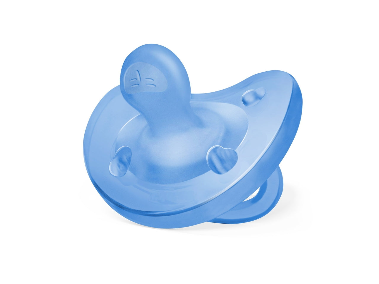 Set di 2 gommotti physio soft azzurro 6-16m, Adatto per 6-16 mesi Chicco