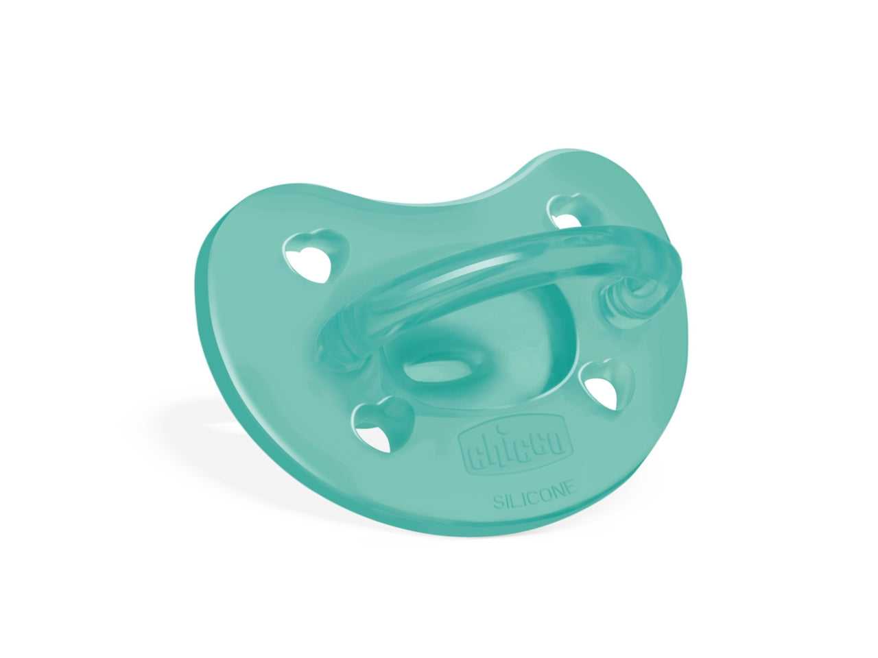 Set di 2 gommotti physio soft azzurro 6-16m, Adatto per 6-16 mesi Chicco