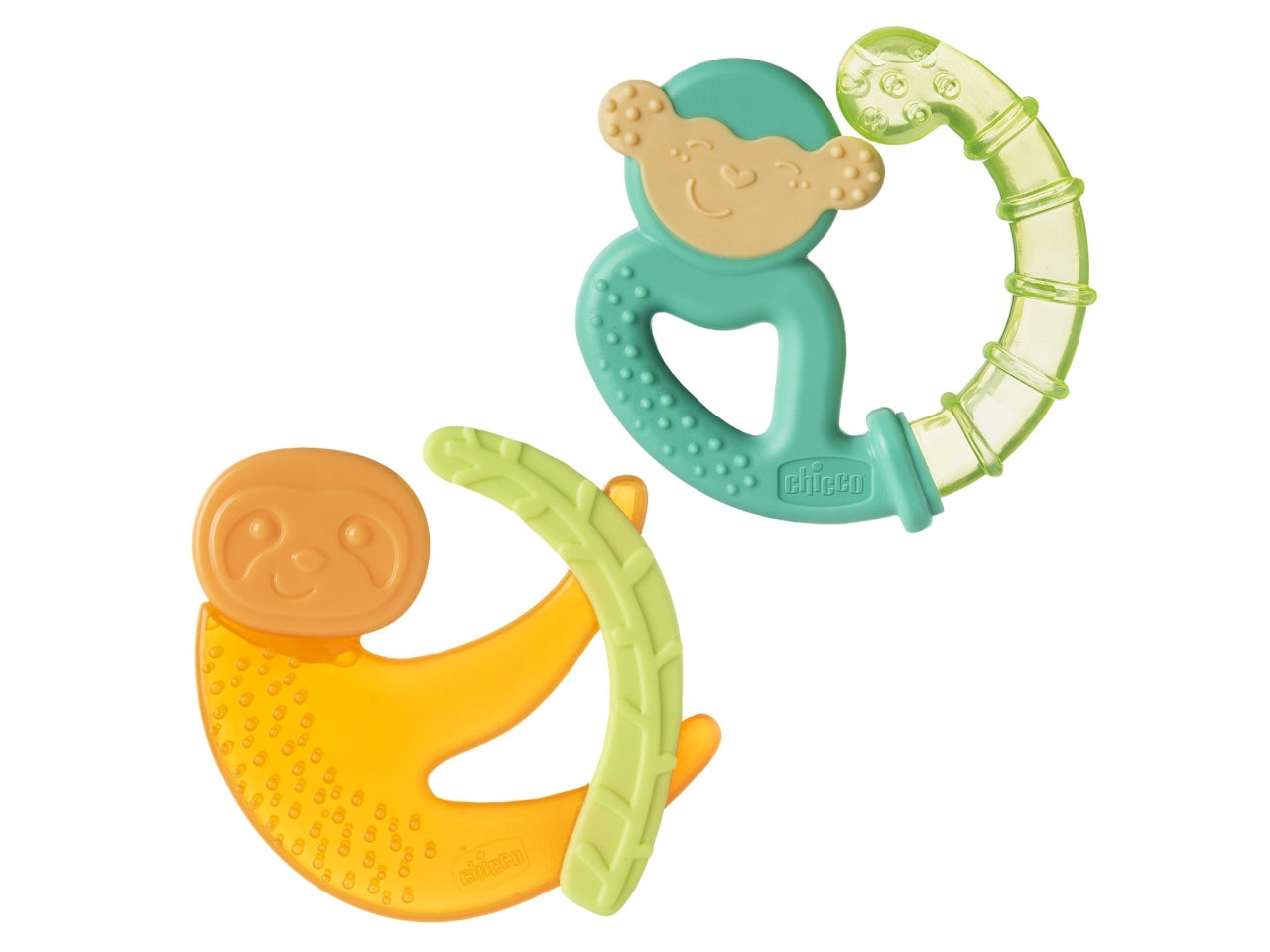 Massaggiagengive refrigerante scimmia 4m+, Colore: azzurro | Chicco