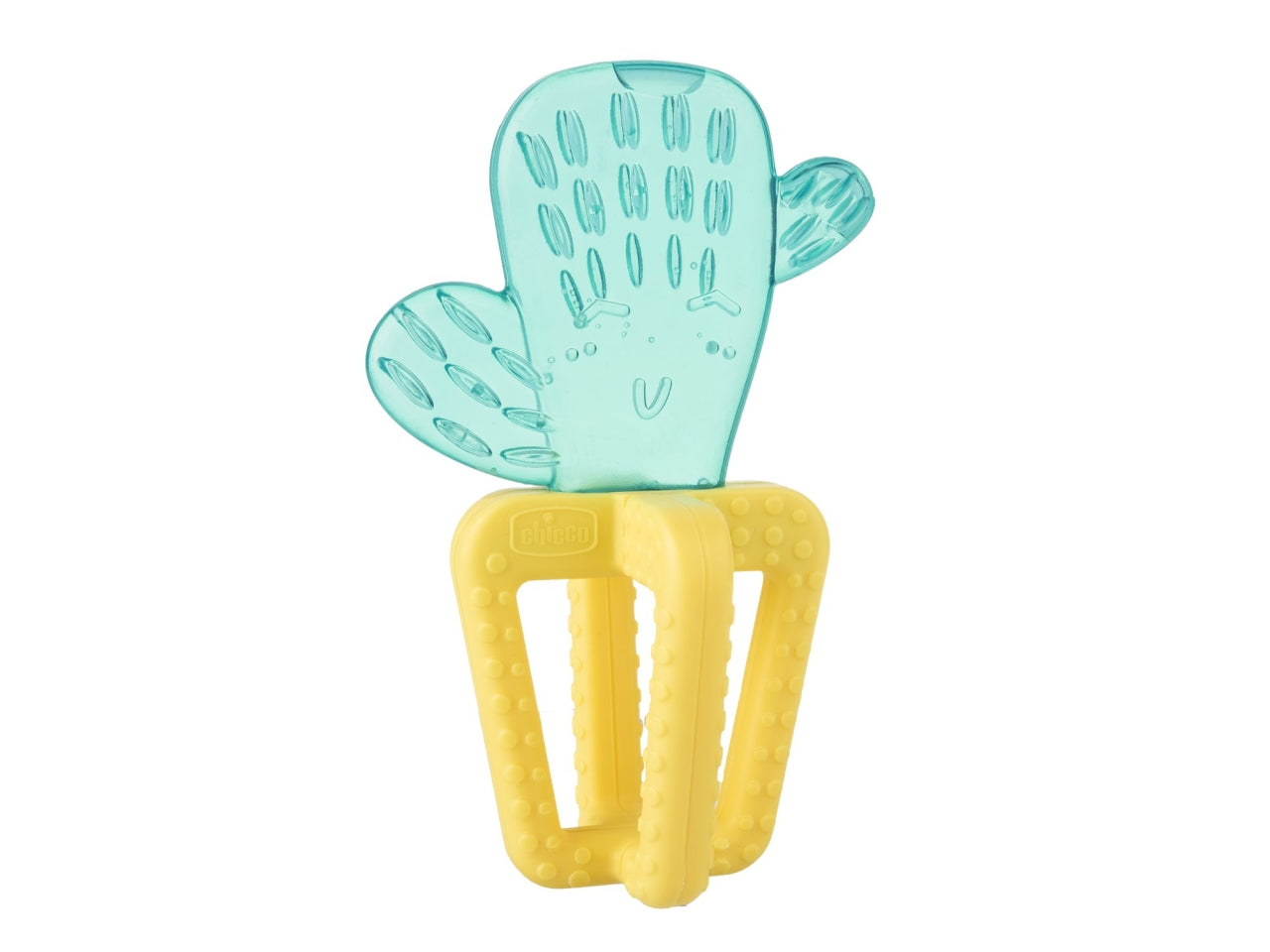 Massaggiagengive refrigerante neutro 4m+, Colore: azzurro e giallo | Chicco