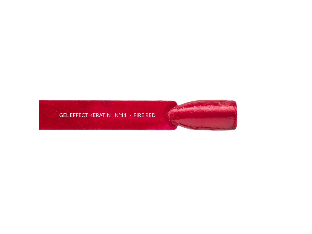 Smalto Gel Effect con Cheratina - Colore Intenso e Tenuta Perfetta - Fire Red - Bellaoggi