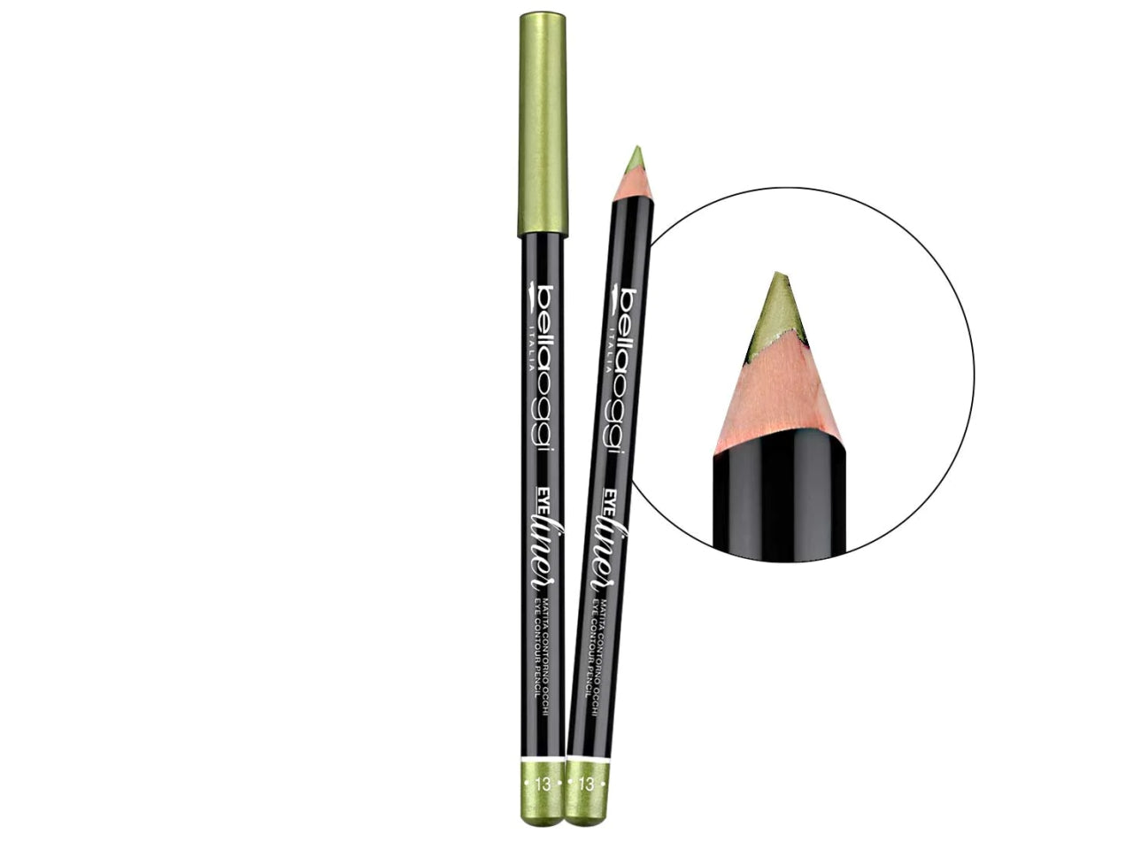 Matita Contorno Occhi Eye Liner - Tratto preciso e tenuta perfetta - Smeraldo - Bellaoggi