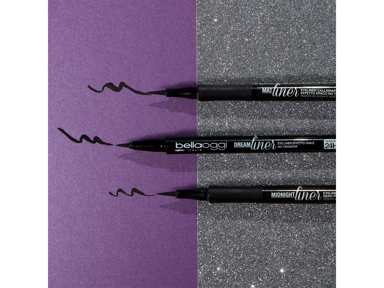 Eyeliner Pennarello Dream Liner - Tratto preciso e no transfer - Black Widow - Bellaoggi