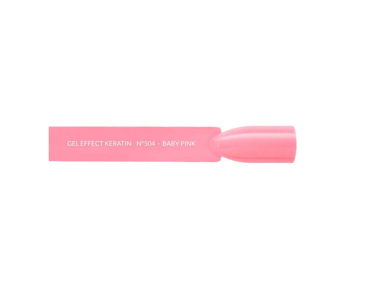 Smalto Gel Effect con Cheratina - Effetto Gloss Immediato - Baby Pink - Bellaoggi