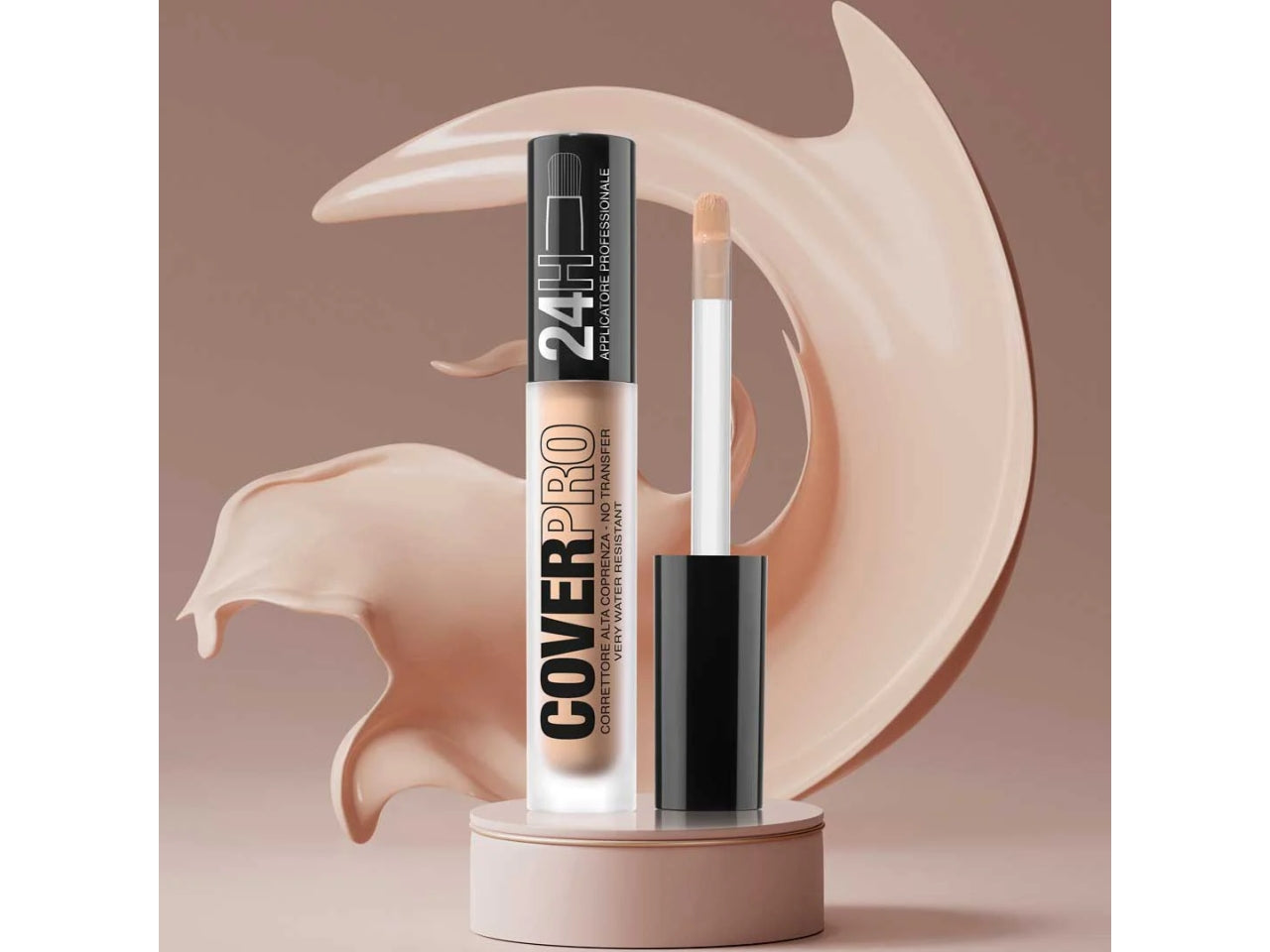 Correttore Liquido Alta Coprenza Cover Pro 24H - Levigato e Uniforme, Sculpting, Correzione - Cookie - Bellaoggi