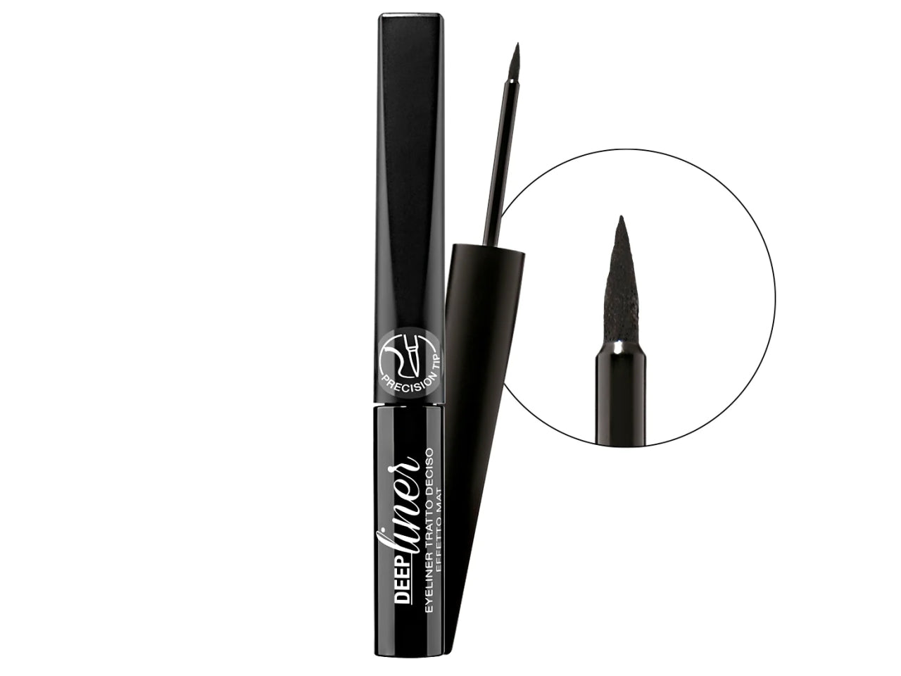 Eyeliner Deep Liner - Effetto opaco e professionale - Deep Black - Bellaoggi