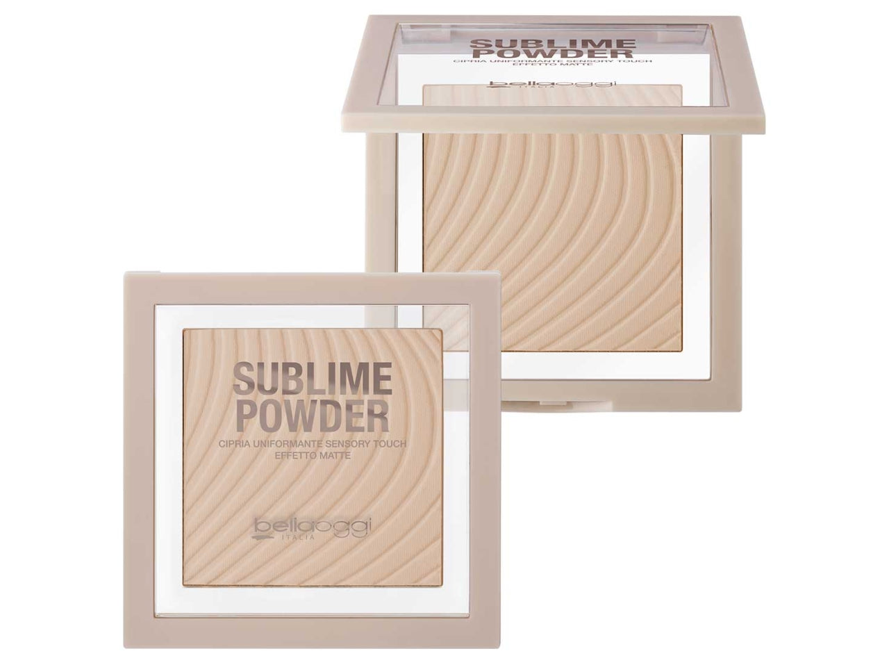 Cipria uniformante - Sublime Powder - Finish Mat Naturale - Golden Sand - Bellaoggi