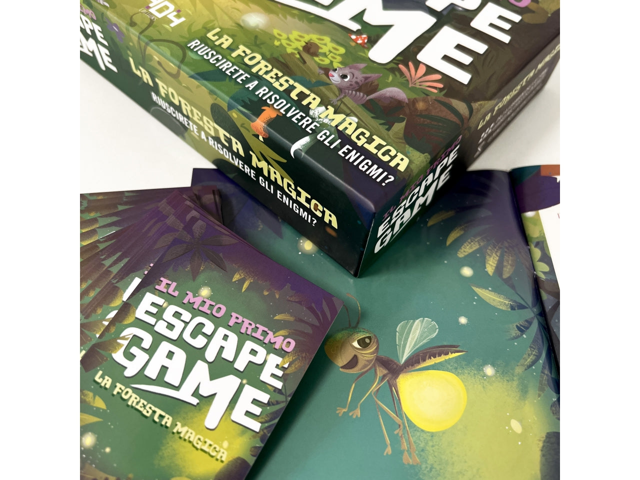 Escape Box La Foresta Magica: Caccia al Tesoro Magico per Bambini, per 2-5 Partecipanti, Dai 5 Anni in su, Versione Italiana - Asmodee
