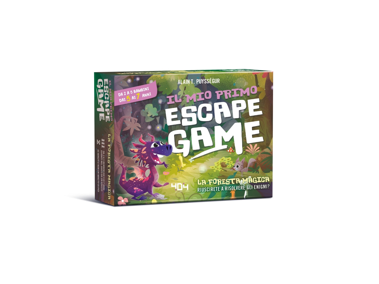 Escape Box La Foresta Magica: Caccia al Tesoro Magico per Bambini, per 2-5 Partecipanti, Dai 5 Anni in su, Versione Italiana - Asmodee $