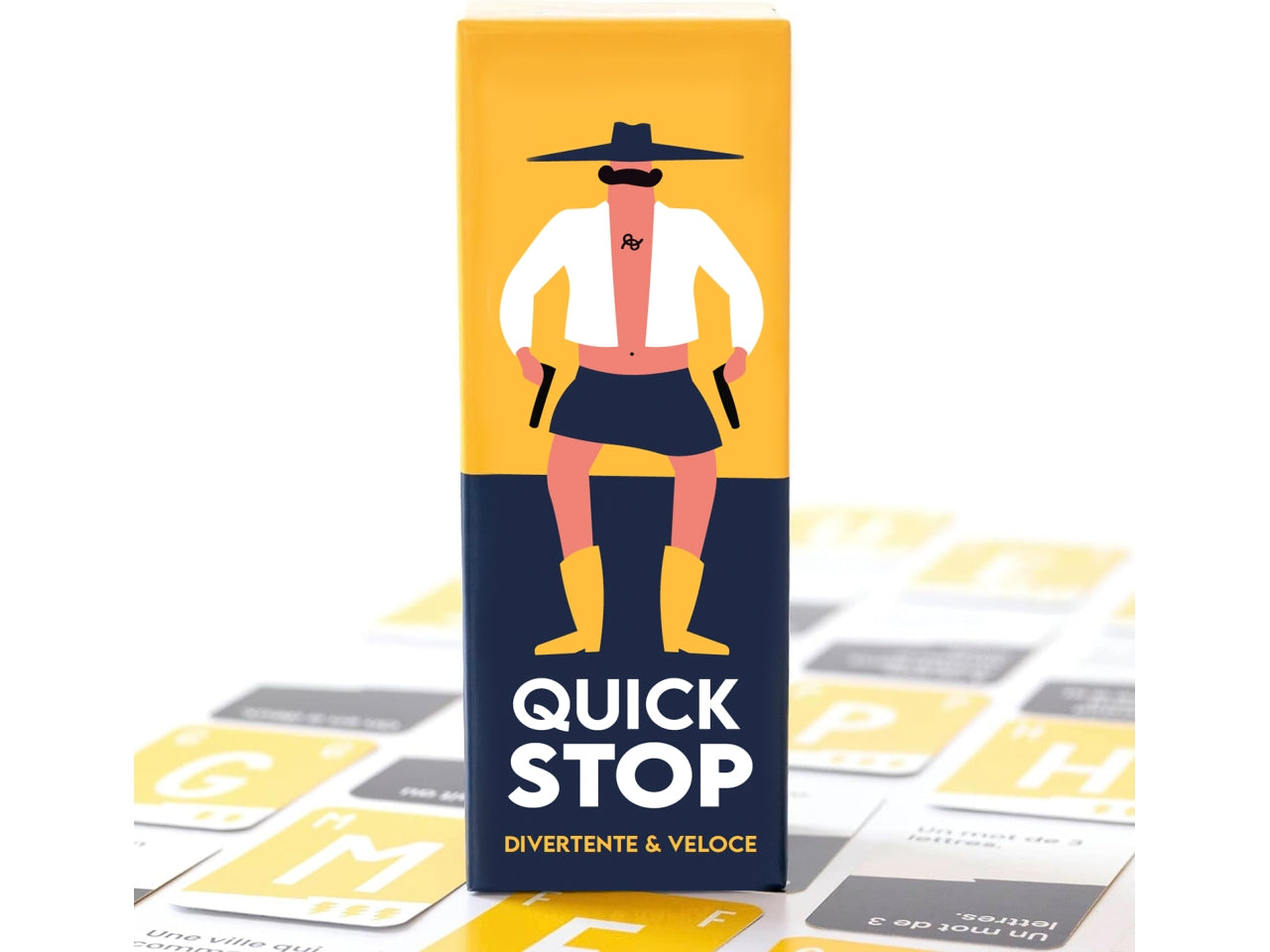 Quickstop, gioco di societÃ  coinvolgente da 2 a 7 giocatori, per ragazzi di 10 + anni - Asmodee