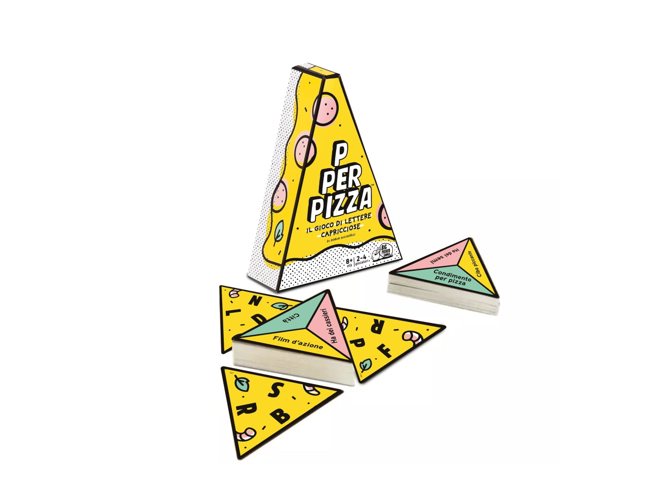 P per Pizza, gioco di carte da 2 a 4 giocatori per ragazzi di 8+ anni - Asmodee