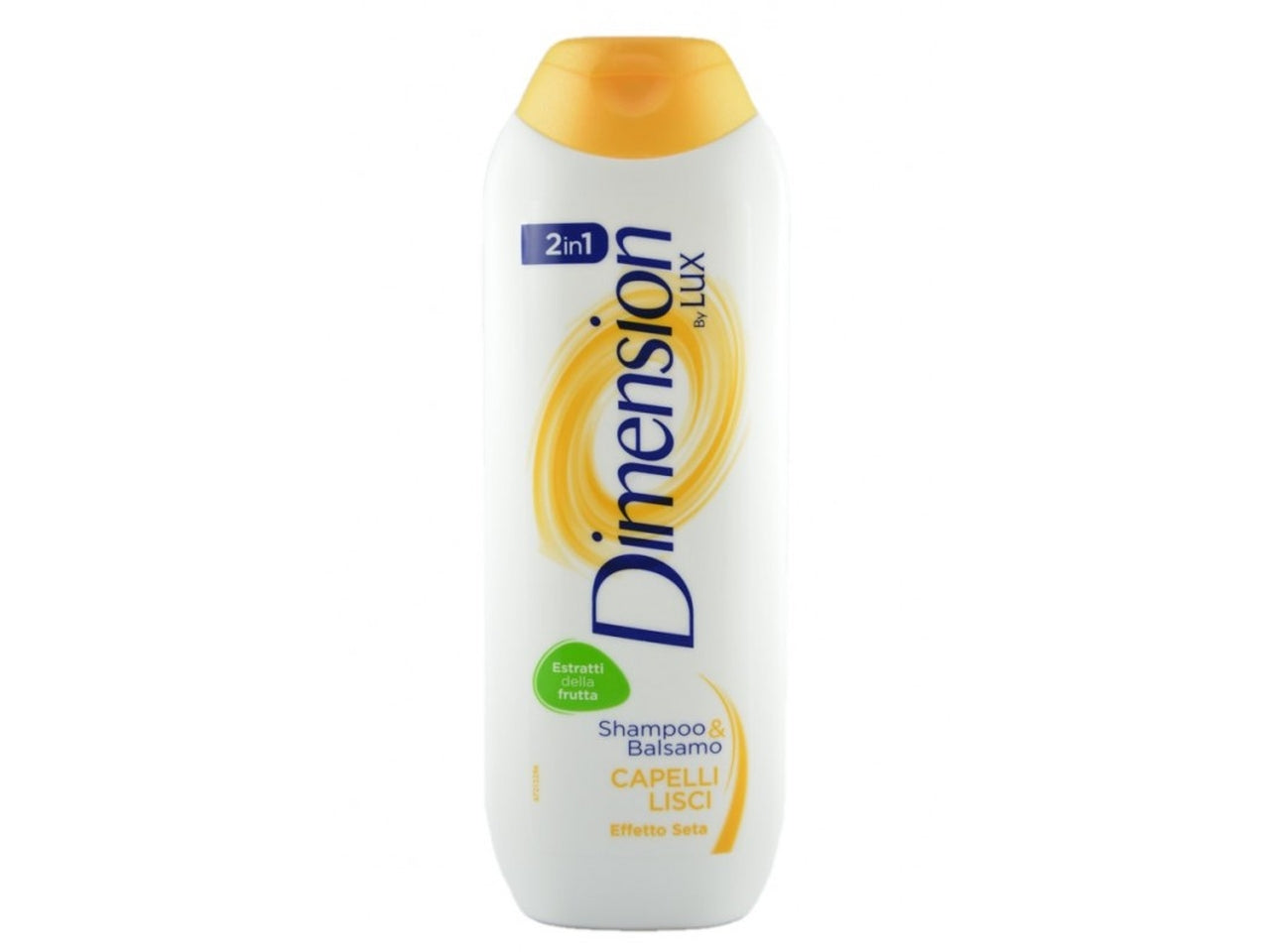 Shampoo e Balsamo 2in1 Dimension per Capelli Lisci effetto seta con estratti della frutta 250 ml $