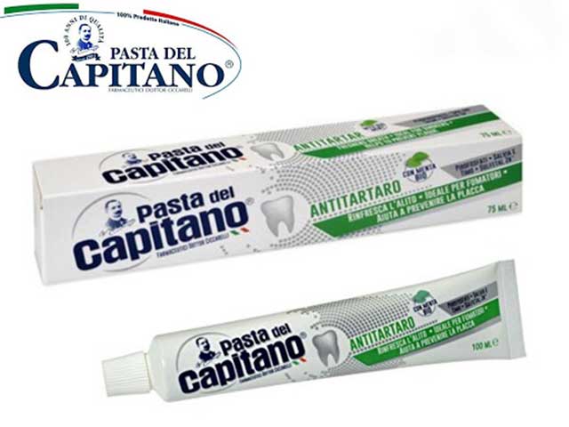 Pasta del capitano dentifricio antitartaro 100ml $
