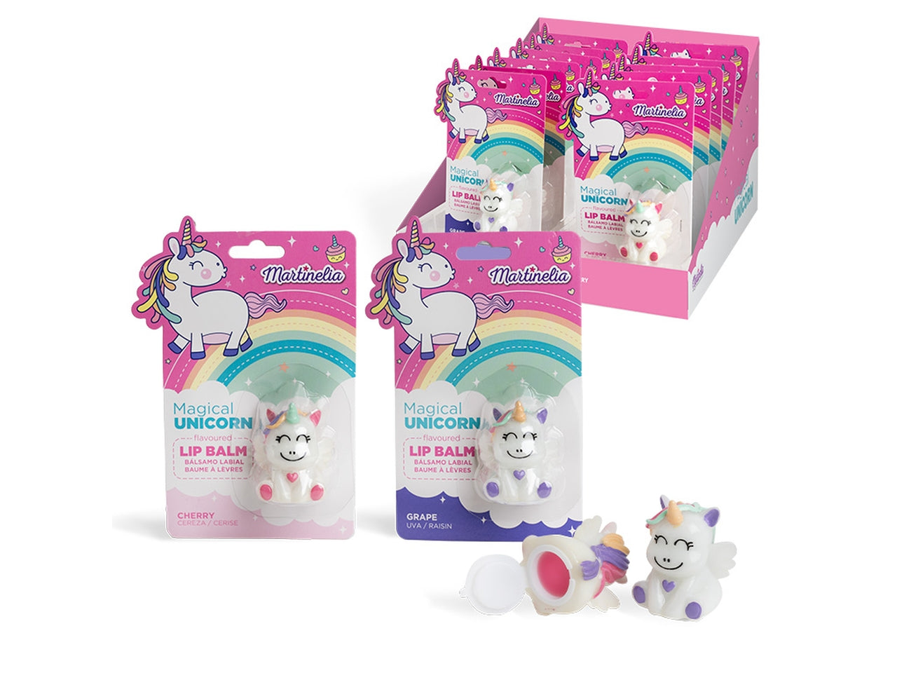 Martinelia magic unicorn lip balm