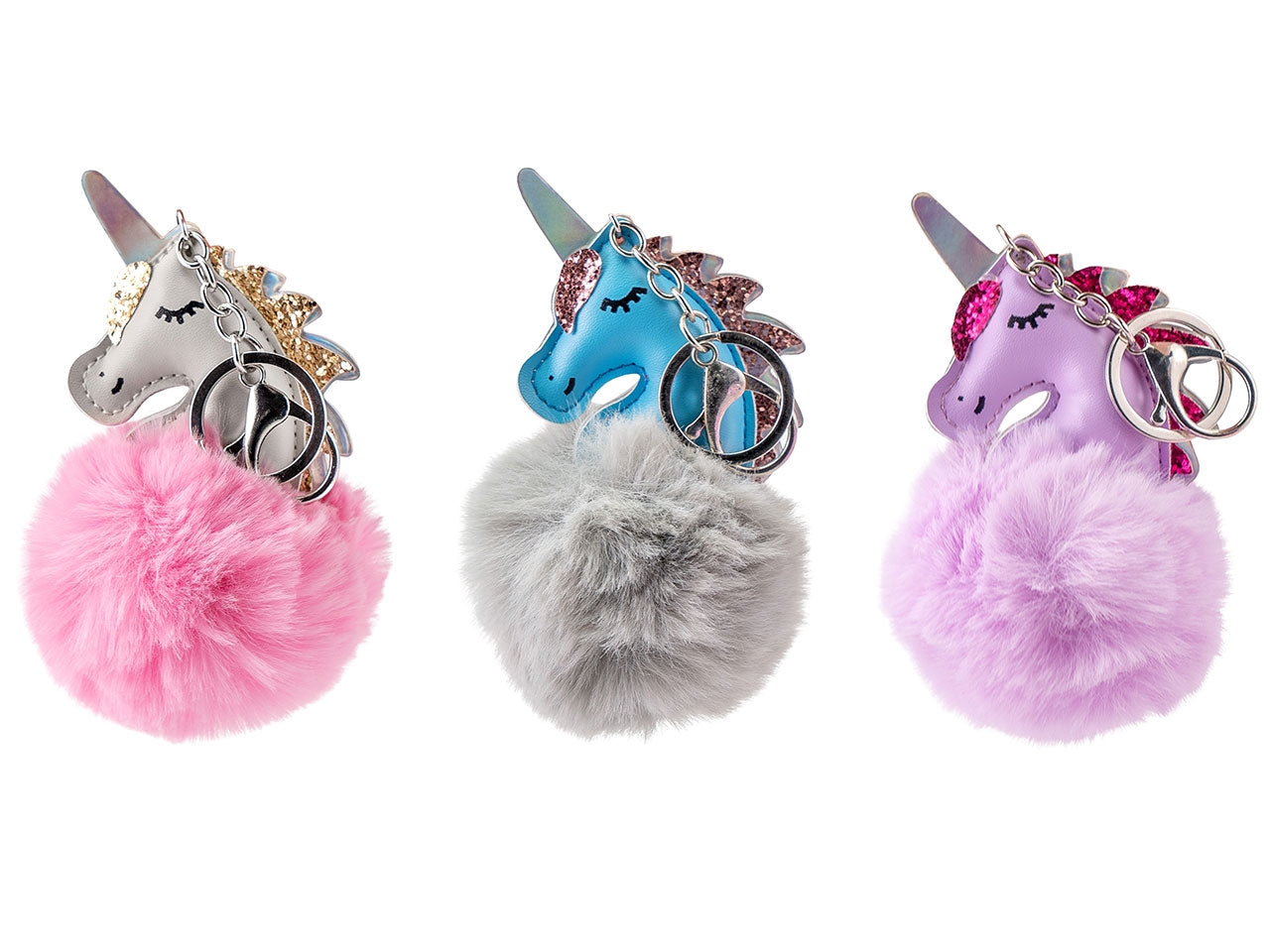 Martinelia portachiavi unicorn puff