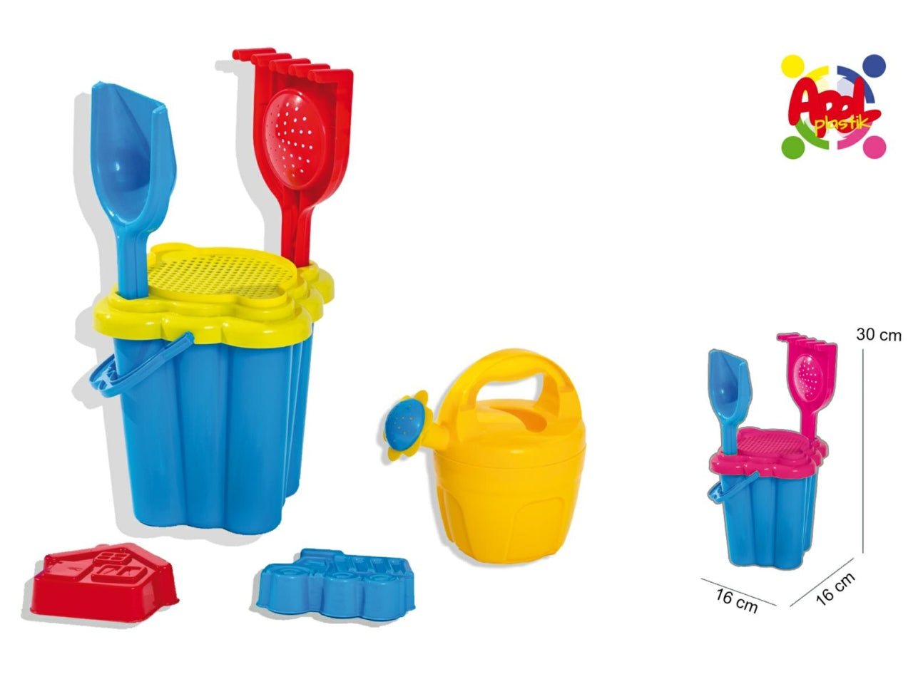 Set giochi da spiaggia mare sirena dalmata