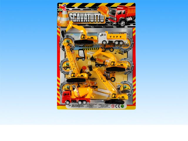 Automezzi lavoro 6pz 38230