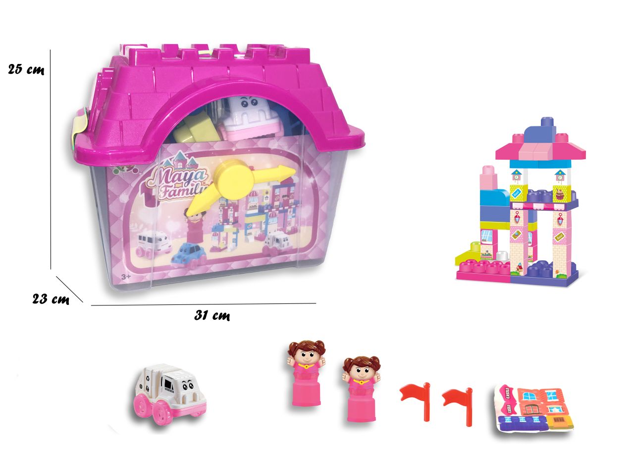 Set costruzioni maya family