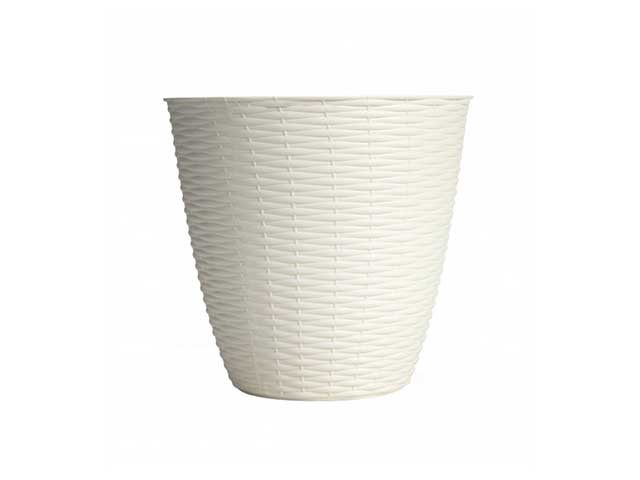 L.paglia panna portavaso d24xh22,3 34026