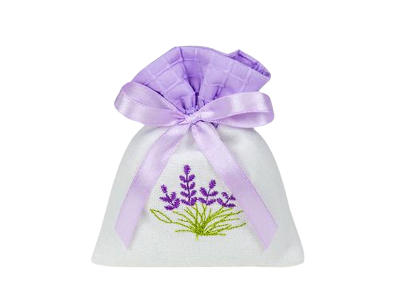 Sacchetto lavanda bicolore misura 10xh.12cm