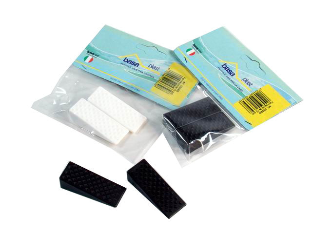 Ferma porta a cuneo busta 2 pezzi 0539b