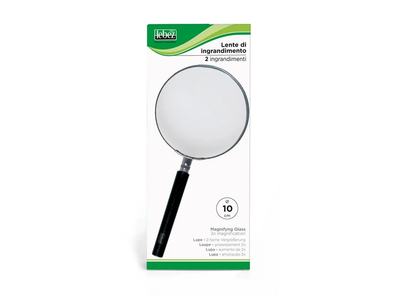 Lente di ingrandimento lebezin plastica Ã¸ 7,5cm