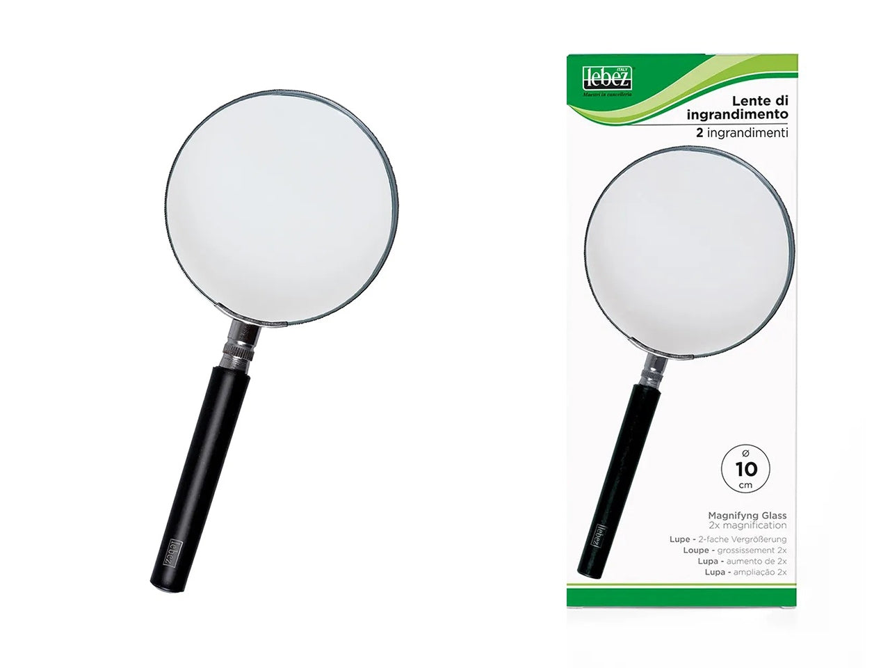 Lente di ingrandimento lebezin plastica Ã¸ 7,5cm