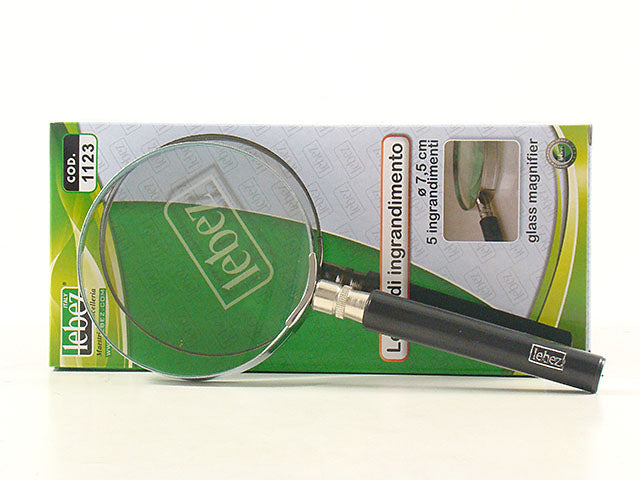 Lente di ingrandimento lebezin plastica Ã¸ 7,5cm