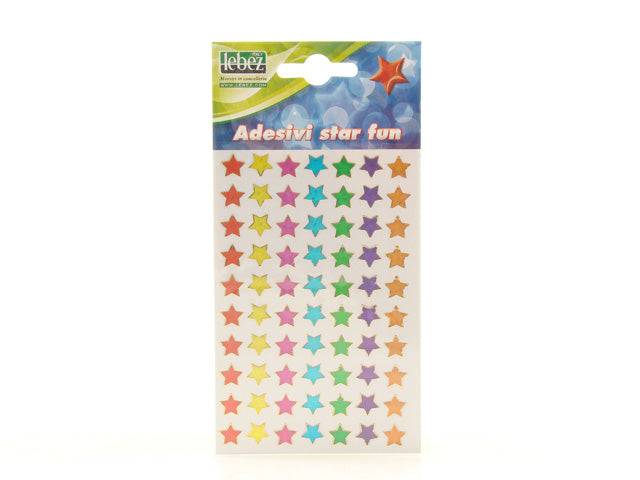 Adesivi decorativi lebez in plastica assortiti  8x16cm 24 pezzi