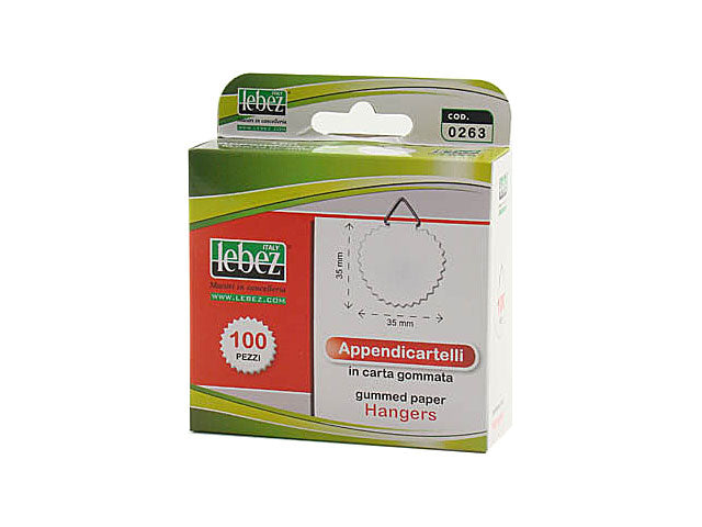 Appendicartelli gommati 0263