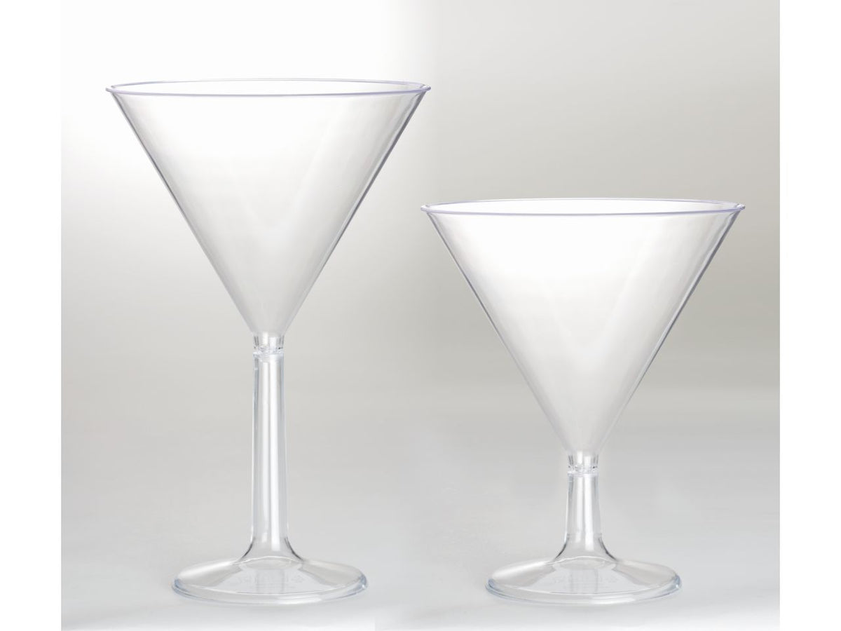 Calice martini in plastica d.16x25cm