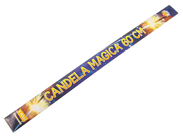 Candela magica 60cm confezione da 4 fiammelle