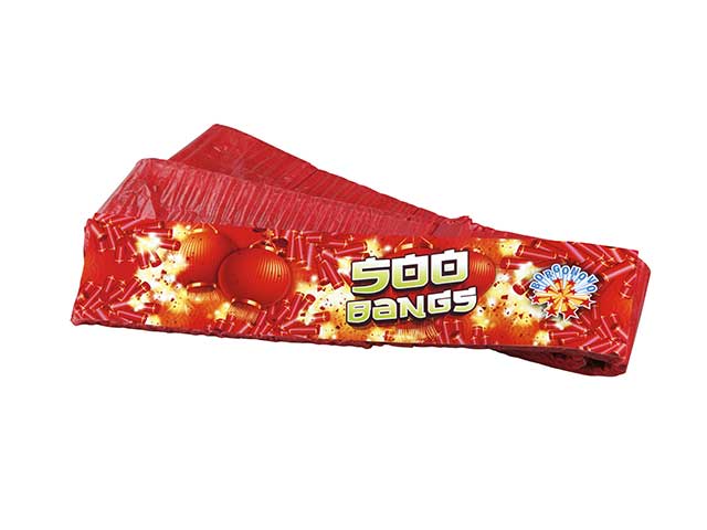 Batteria di petardi 500 bangs