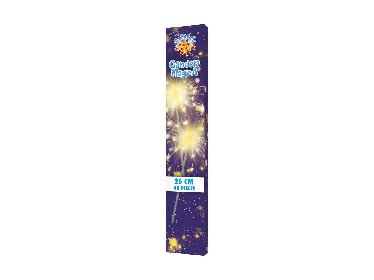 Candela magica scatoletta 11'' conf.48 fiammelle