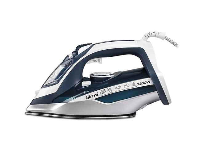 Ferro da stiro a vapore 2200w piastra inox st60