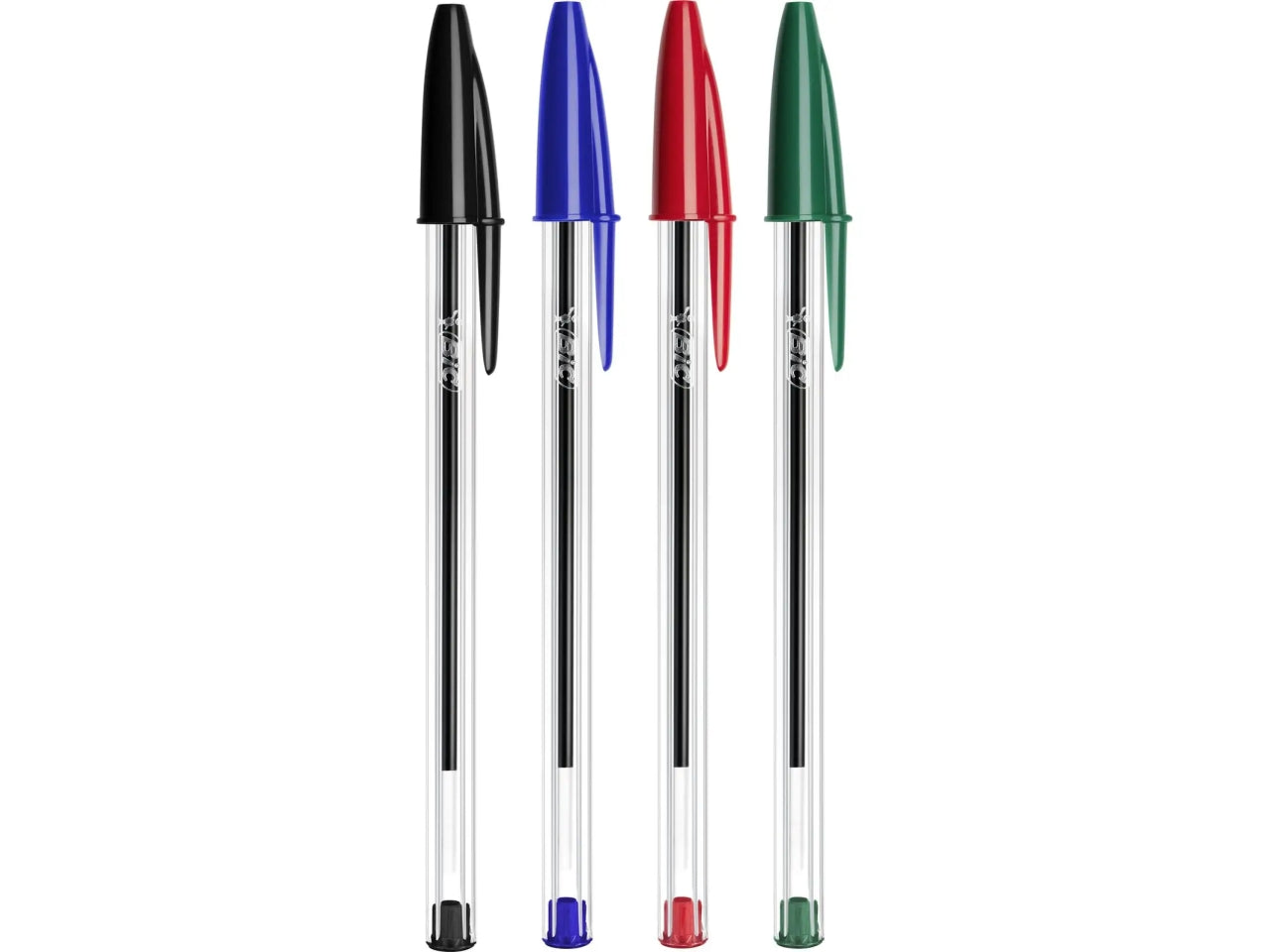 Penna Bic Cristal Original a sfera colori assortiti, tratto 1.00 mm, confezione 5 pezzi