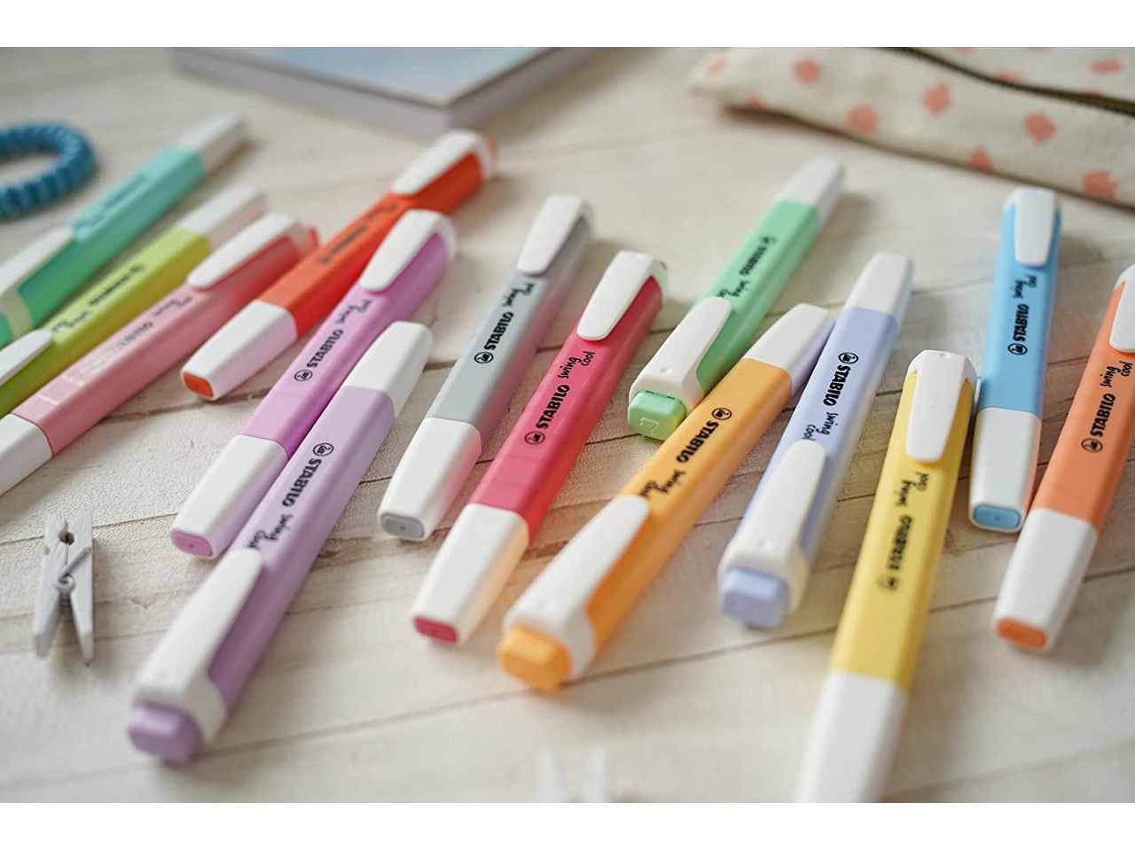 Stabilo evidenziatore colore pastello la confezione contiene 8 pezzi