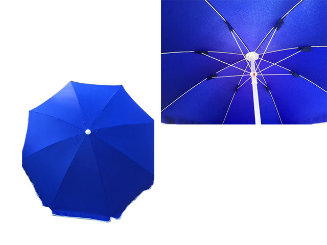 Ombrellone amalfi polyacciaio 200/8/32 con sacca 2 assortiti