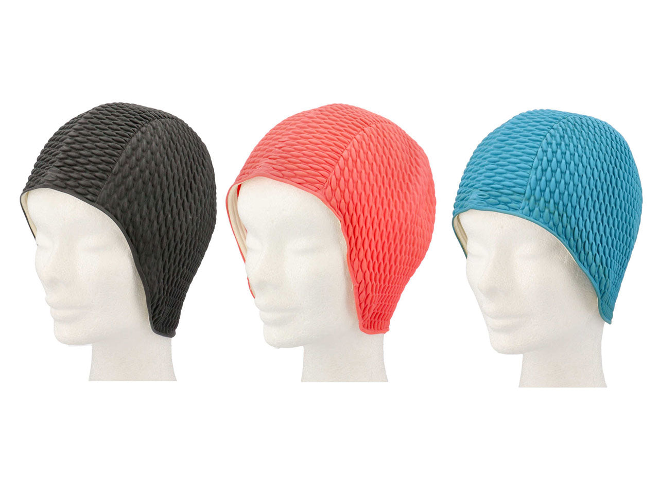 Cuffia mare confort latex a rombi $