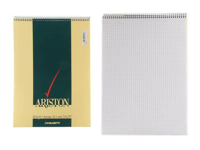Blocco notes A4 colore bianco 210x297 mm 60gr Blasetti